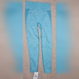 Gymshark Teal Performance Leggings - SIZE MEDIUM -